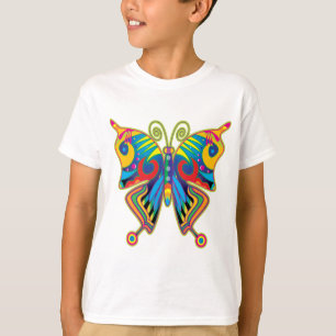 Camiseta Borboleta colorida