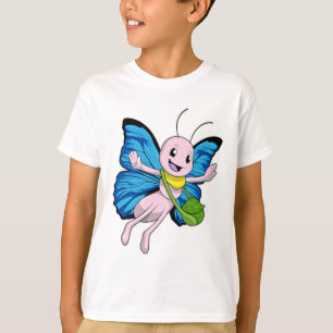 Camiseta Borboleta com Alça