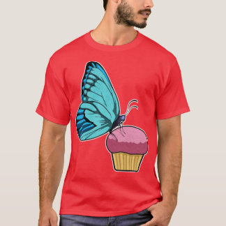 Camiseta Borboleta com Muffin
