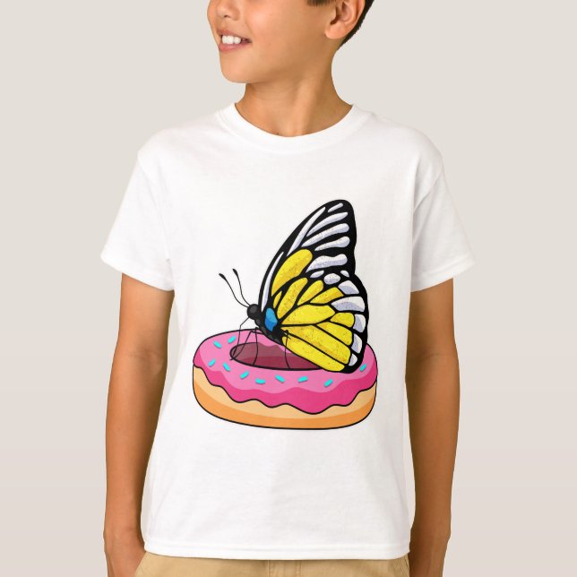 Camiseta Borboleta com Rosquinha (Frente)
