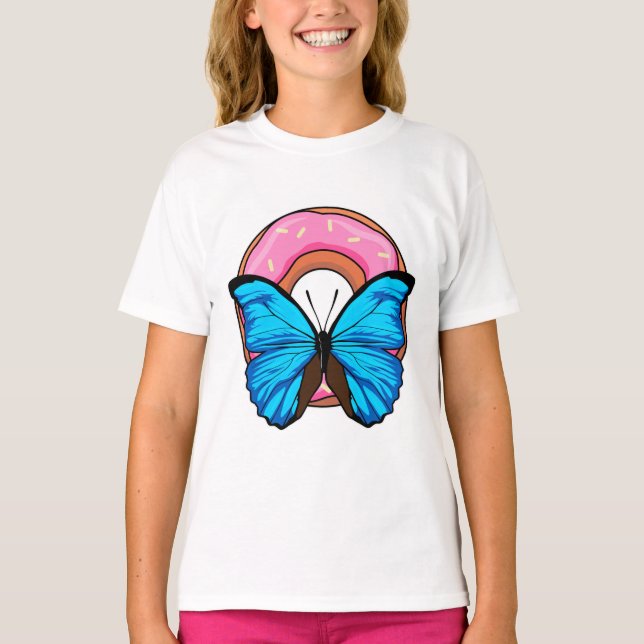 Camiseta Borboleta com Rosquinha (Frente)