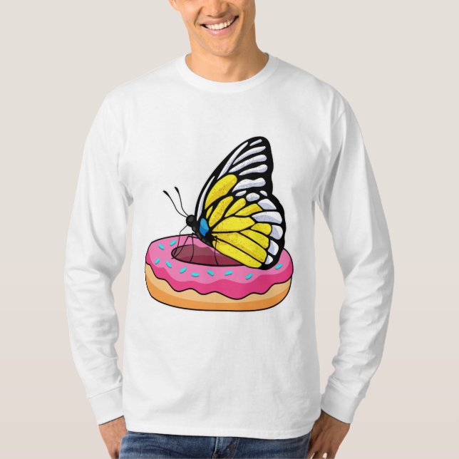 Camiseta Borboleta com Rosquinha (Frente)