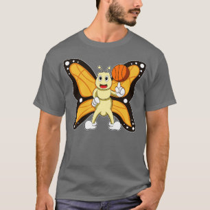 Camiseta Borboleta como Esporte com Basquete
