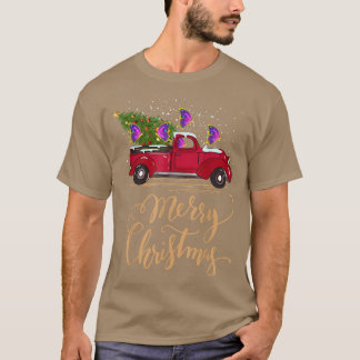 Camiseta Borboleta Conduzindo Árvore de Natal Borboleta C