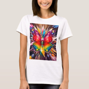 Camiseta Borboleta Cristal