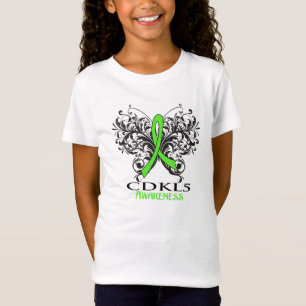 Camiseta Borboleta da consciência CDKL5