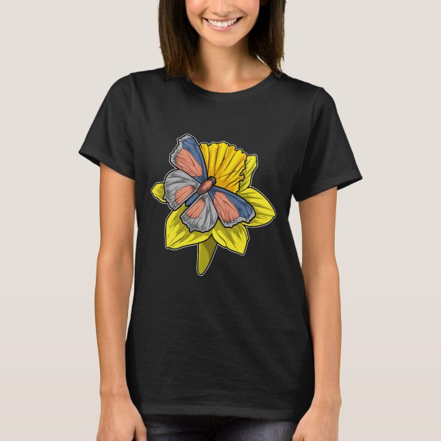 Camiseta Borboleta Daffodil (Frente)