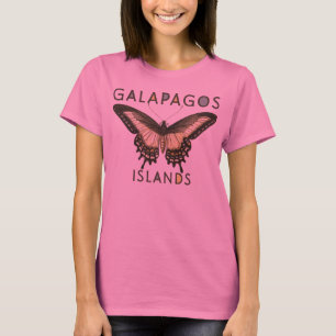 Camiseta Borboleta das Ilhas Galápagos