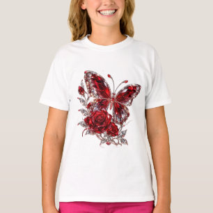 Camiseta Borboleta de Cristal Rubi & Rosa