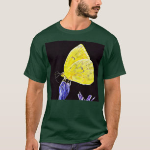 Camiseta Borboleta de enxofre sem nuvens