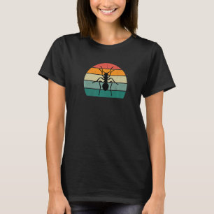 Camiseta Borboleta de formigueiro-mosca-da-asa-mosca-rastej