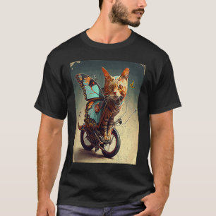 Camiseta Borboleta de Gato