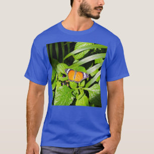 Camiseta Borboleta de Monarca Laranja Niagara Falls Cidade 