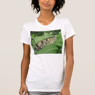 Camiseta Borboleta de Papel Macro T Shirt