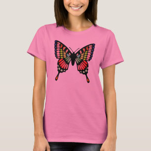 Camiseta Borboleta de prisma