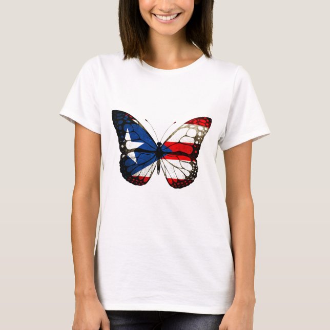 Camiseta Borboleta de Puerto Rico (Frente)