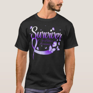 Camiseta Borboleta de Sensibilização para a Colite de Sobre