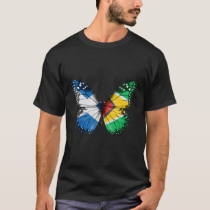 Camiseta Borboleta de Sinalizador da Guiana Escocesa
