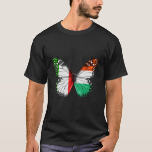 Camiseta Borboleta de Sinalizador Húngaro Italiana