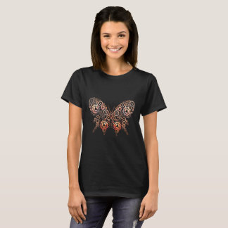 CAMISETA BORBOLETA DE STEAMPUNK