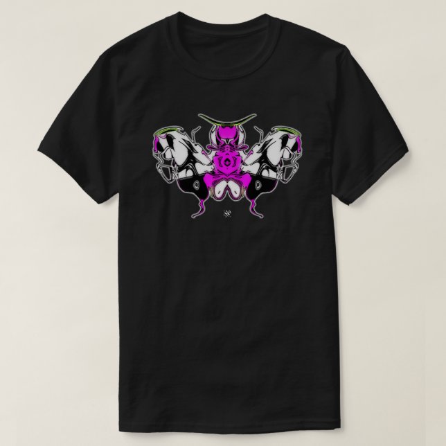 Camiseta Borboleta-de-vaca 2 (Frente do Design)
