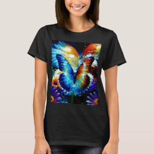 Camiseta Borboleta de vidro