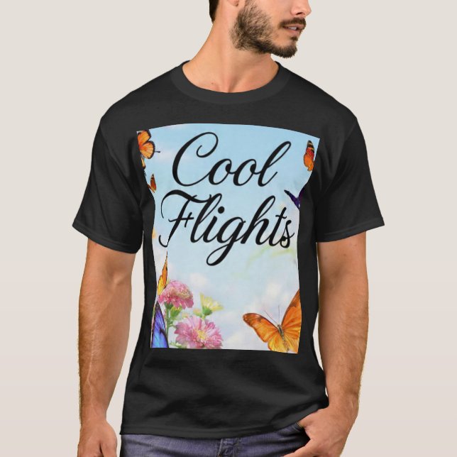 Camiseta Borboleta de Voos Legais (Frente)
