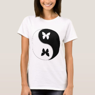 Camiseta Borboleta de Yin Yang