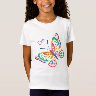 Camiseta Borboleta Divertida