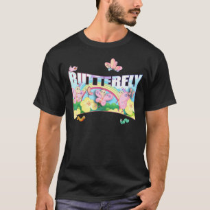 Camiseta Borboleta Divertida Linda Lagarta Festa Infantil B
