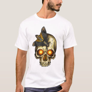 Camiseta Borboleta do crânio