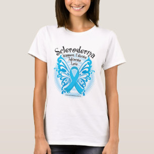Camiseta Borboleta do Scleroderma