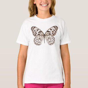 Camiseta Borboleta do tigre da castanha