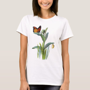 Camiseta Borboleta do vintage