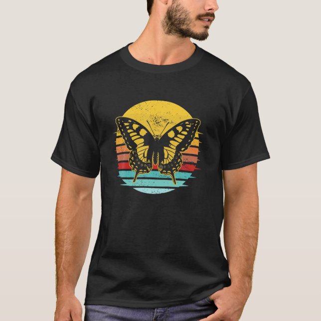 Camiseta Borboleta Dons De Sobrecarga Retrosolar Monarca De (Frente)