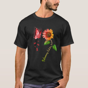 Camiseta Borboleta Dourada Embolismo Pulmonar Sensibilizaçã