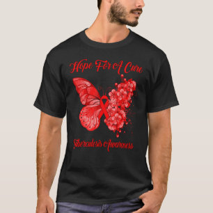 Camiseta Borboleta Espera Por Uma Consciência Da Tuberculos