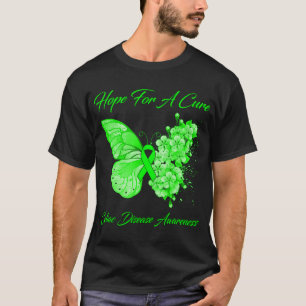 Camiseta Borboleta Espera Por Uma Sensibilização Cura À Doe