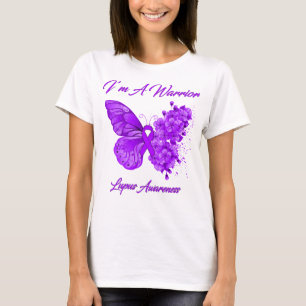Camiseta Borboleta Eu sou uma consciência guerreira do Lupu