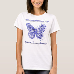 Camiseta Borboleta Eu Visto Pergueiro Para Meu Estômago Es