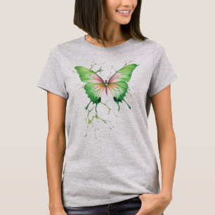 Camiseta "Borboleta Feliz: Elevem seu Tee com Gracioso