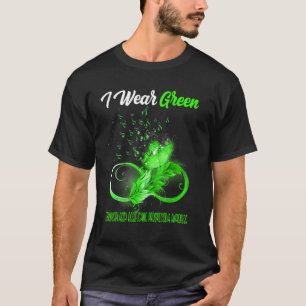 Camiseta Borboleta Fibroplasia de Folha de Briso Ossificant