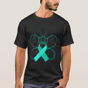 Camiseta Borboleta Fita Saúde Mental Shirt Health
