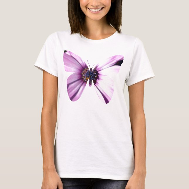 Camiseta Borboleta Flor (Frente)