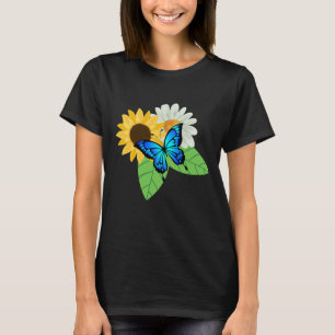 Camiseta Borboleta Floral
