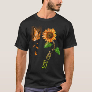 Camiseta Borboleta Girassol RSD Sensibilização CRPS