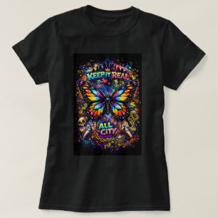 Camiseta Borboleta Graffiti Butterfly Tees Co 0047