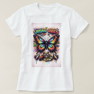 Camiseta Borboleta Grafite Butterfly Tees Co. 0047