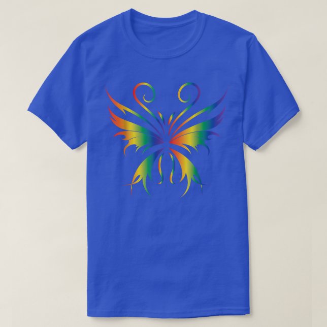 Camiseta Borboleta Grunge Estético Fairycore Dark F (Frente do Design)