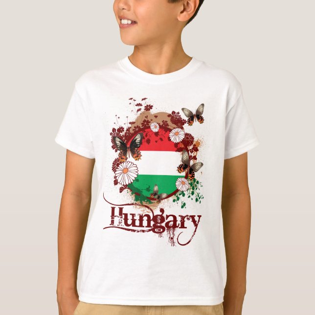 Camiseta Borboleta Hungria (Frente)